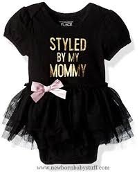 Baby Girl Clothes The Children S Place Baby Girls Tutu Bodysuit Black 6 9months Girl Outfits Baby Girl Clothes Baby Clothes
