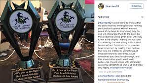 The producers who hovered just out of camera shot and coaxed dramatics from the contestants? On Participation Trophies Fair Play And Taking Parenting Advice From James Harrison Whyy