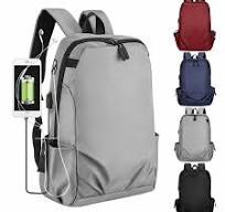 MARKSMAN Durable Puerto de Carga USB Mochila para Ordenador Portátil Bolsa  de Viaje Impermeable de Poliéster para Escuela de Negocios Uso ...