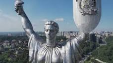 Ukraine removes Soviet symbols from Motherland Monument in Kyiv ...