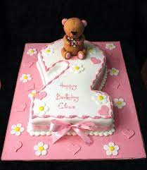 You can make your little boy happy with a cake made with his favorite animal figure. 2nd Birthday Cake Girls 2nd Birthday Cake 2 Birthday Cake Little Girl Birthday Cakes