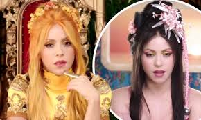 Последние твиты от shakira (@shakira). Shakira Wears Colourful Wigs In New Music Video For Me Gusta Daily Mail Online