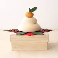 メープルの木でできたかがみもち 通販 ディノス お正月 飾り 鏡餅 お正月