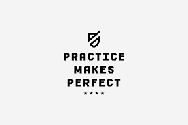 It's admittedly hypocritical of me to use the word 'perfect' in the title of this post when i've written in the past about perfection being overrated. Practice Makes Perfect On Behance