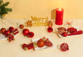 Amazon Com Ams 90ct Christmas Ball Assorted Pendant Shatterproof Ball Ornament Set Seasonal Decorations With Reusable Hand Help Gift Boxes Ideal For Xmas Holiday And Party 90ct Red Furniture Decor