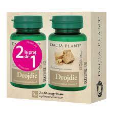 Drojdia de bere contine bacterii probiotice (microflora) care ajuta la mentinerea functionarii corespunzatoare a tractului digestiv. Drojdie 60 Comprimate 1 1 Dacia Plant Farmacia Tei