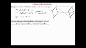 Invita radeti găsi exact genul persoană. Paralelipiped Paralelipiped Drept Paralelipiped Dreptunghic 8e13 Youtube