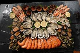 Orderly Arrangement Food Seafood Food And Drink