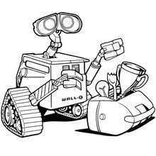 wall e coloriage jeux activites videos actualites dessin lecture sortir en famille concours coloring pages disney activities kantai collection bismarck