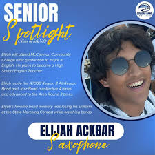 Congratulations to the following students who made the ATSSB Region 8 All  Region Band. Their concert is