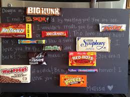 Made This Candy Bar Poem For My Boyfriend Just Because Wrote It Myself So Fun Much Love Melissa Candy Bar Poems Birthday Presents For Men Candy Poems