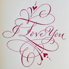 St Augustine Paper Co Greeting Cards Romance Pg434 I I Love You Calligraphy I Love You Drawings Creative Lettering