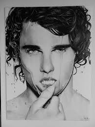 Jay Alvarrez Pencil Drawing