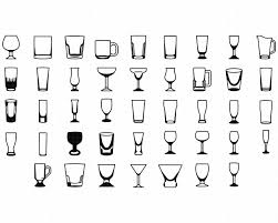 All glasses clip art are png format and transparent background. Drinking Glasses Svg Glass Png Mug Dxf Wine Glass Clipart Eps By Crafteroks Thehungryjpeg Com
