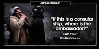 If This A Consular Ship Where Is The Ambassador Darth Vader Starwarssaturdays In 2020 Darth Vader Star Wars Empire Strike