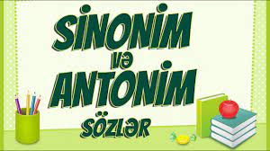 Antonimlər, antonim sozler , antonim lugeti, antonimler lugeti, azerbaycan dilinin antonimler lugeti, antonim, sinonim ve antonim. Sinonim VÉ™ Antonim SozlÉ™r Youtube