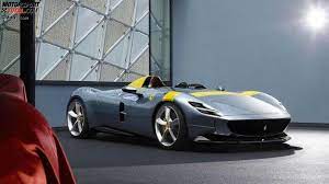 The ferrari monza sp1, together with the monza sp2, are the forerunners in a new concept, known as 'icona' (icon), that taps into a leitmotif of the most evocative cars in the company's history to create a. Ferrari Monza Sp1 Und Sp2 Epische Performance Streng Limitiert