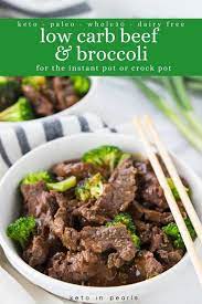 The whole family would love this dish—for anyone who's not on keto, serve it over rice. Take Out Style Low Carb Beef And Broccoli Keto In Pearls