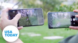 The samsung enjoys a 6.1 inch screen, while the. Samsung Galaxy S10 Vs Iphone 11 Pro Max Who Has The Better Camera Usa Today Youtube