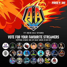 Garena free fire, a survival shooter game on mobile, breaking all the rules of a survival game. Vote For Your Favourite Streamers Garena Free Fire Facebook