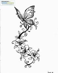 Butterfly and flower tattoo designs. 38 Butterfly Flower Tattoos Ideas Tattoos Body Art Tattoos Flower Tattoos