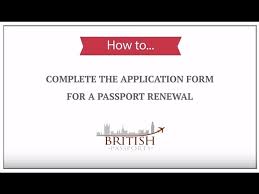 · 3 pics 3 × 4 cm. Passport Renewal How To Complete The Application Form Youtube