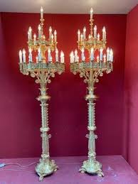 Wrought iron candle holder, sconces, candle centerpieces, votive holders. Antique Candlesticks Fluminalis