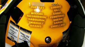 What really makes fleury's mask a winner is. Gotta See It Fleury Tapes Over Niskanen S Name On Helmet Sportsnet Ca