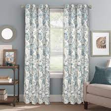 Bastille Floral Grommet 100 Blackout Window Curtain Panel Bed Bath Beyond In 2021 Blue Curtains Living Room Panel Curtains Living Room Decor Curtains
