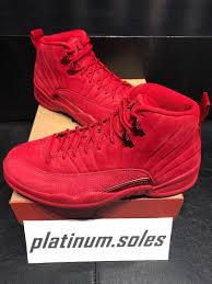 Nike Air Jordan 12 Xii Retro Bulls Gym Red Black Sizes 4c 14 Air Jordans Vintage Sneakers Sneaker Head