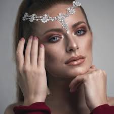 Amazon.com : Head Chain Jewelry Headpiece Rhinestone Head Jewelry Wedding  Headband Chain Headpiece Bohemian Style Rhinestone Headband Diamond Head  Chain Hair Accessories for Women Girls Hair Decoration (Silver) : Beauty &  Personal