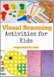 Visual Scanning Activities The Ot Toolbox Visual Perceptual Activities Visual Perception Activities Visual Motor Activities