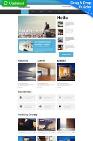 Booking Website Builder Responsive Moto Cms 3 Template 53226 With Images Builder Website Booking Website