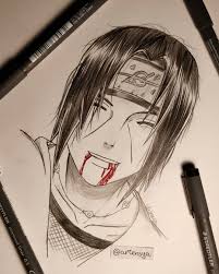Itachi Uchiha Sorry Sasuke There Won T Be A Next Time Itachi Or Sasuke Follow Me Artensya Itachi Anime Naruto Desenho De Anime