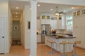 The ceiling fan includes a light kit and remote control and is wall control compatible. Ceiling Fan Kitchen Houzz