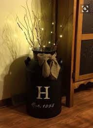 Cute Personalized Milk Jug Old Milk Cans Milk Can Decor Decor