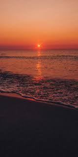  Beach In The Sunset Wallpaper Iphone Android Background Followme Fotografi Alam Fotografi Pantai Tempat Yang Indah