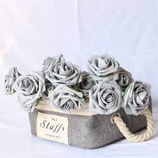 Maybe you would like to learn more about one of these? Silver Flower Fake Wedding Flowers Bulk 50 Roses Vanrina