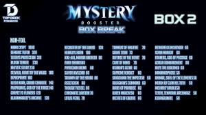 No sealed items were found for mystery booster retail edition foils. Top Deck Games Here Is Our Second Box For The Mystery Facebook