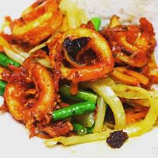 Resepi campak2 gak ni masukkan je apa yg ada dlm peti ais tu.letak tauhu ,sayur kacang kebetulan ada 2,3btg haaa. Sotong Goreng Kunyit Mat Rock Special Ayam Goreng Kunyit Facebook