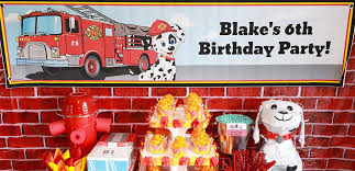 Find unique party decorations that match your theme without being tacky. Fireman Party Ideas Party Ideas At Birthday In A Box