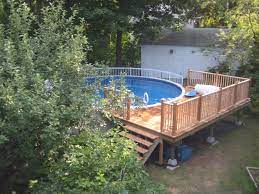 Amazing Above Ground Pool Ideas And Design Above Ground Pool Decks Above Ground Pool Landscaping Pool Deck Plans