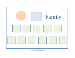 This Family Tree Diagram Lets You Add The Lines To Show