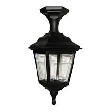 One of the best options is an outdoor fan light, ideal for both cooling down and brightening the porch space. Elstead Lighting Kerry 4 Sided External Pedestal Or Porch Light In Black