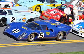 1969 Daytona Winning Penske Sunoco Lola T70 Mk Iiib At 2012 Daytona 24 Classic Racing Cars Race Cars Sports Car Racing