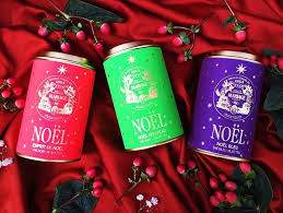 Esprit De Noel Noel Nouveau And Noel Bleu Three Teas From Mariage Freres Happy Noel Collection Featured Here Are Black Green And B Mariage Freres Noel Esprit