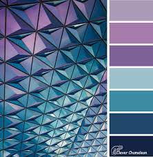 Colour Inspiration Tuesday Jewel Tone Triangles Clever Chameleon Quilting Turquoise Color Palette Purple Color Schemes Blue Color Schemes