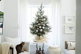 Small Real Christmas Tree 20 Petite Christmas Trees Perfect For Small Spaces House Home
