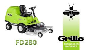 • motorhacken • zero turn rasenmäher. Grillo Fd 280 Frontmaher Mit Fangkorb Und Elektrischer Entleerung Vorgestellt Kolde Gartentechnik Youtube