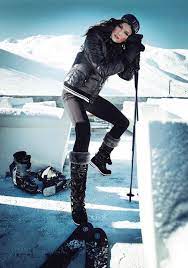 Slalom Chic Madame Figaro Skiing Outfit Apres Ski Style Skiing